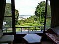 客室から望む眺...