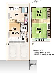 南沼上3丁目 東道路で朝日が差し込むお家です
