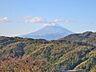 室内から見える富士山