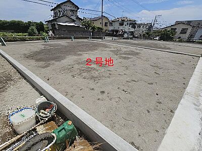 外観：2号地　北西側より撮影