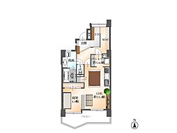 間取図画像 1SLDK