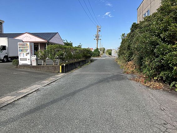 前面道路