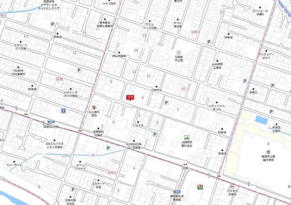 地図を拡大表示