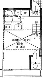 もんぶらん ワンルームの間取図画像