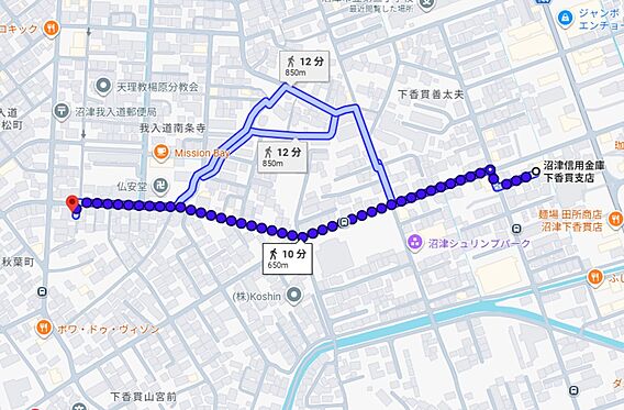 沼津信用金庫下...
