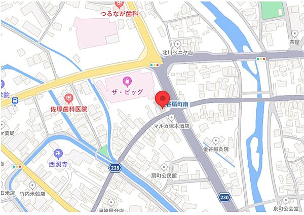 地図を拡大表示