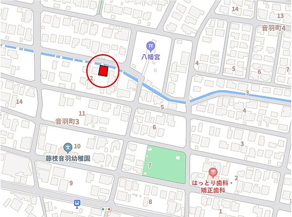 地図を拡大表示