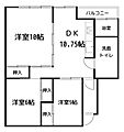 中島団地S-214階4.3万円