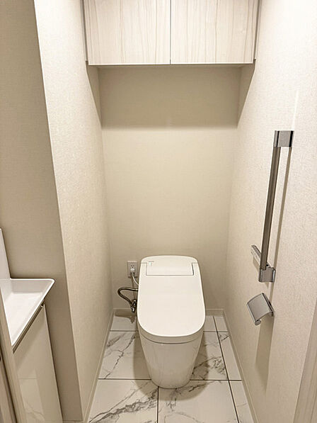 自動で洗浄するオート洗浄機能付。現在居住中のため室内現況が異なります。2026年5月撮影