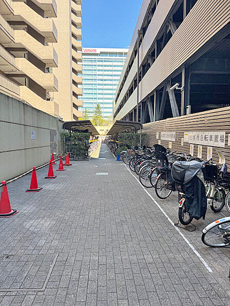 来客用駐輪場