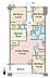 間取り：4LDK、専有面積100.04m2、バルコニー面積9.4m2