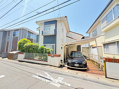 外観：土地35.66坪　間口10ｍの整形地　複数路線利用可能です