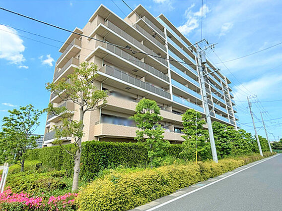 多彩な緑に囲ま...