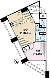 ダイメイビル 1LDKの間取図画像
