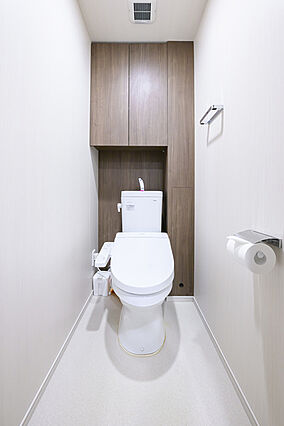 トイレ上部には...