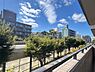 周辺：晴れた日には豊かな植栽や気持ちのいい青空を望むことができます。日常の合間にリフレッシュできそうです。【住戸からの眺望写真】