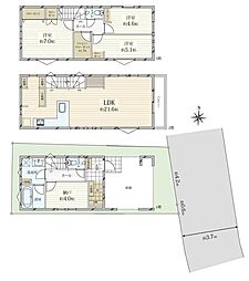 荒川区東日暮里6丁目 新築戸建 2号棟