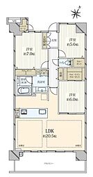 間取図画像 3LDK
