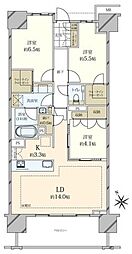 間取図画像 3SLDK