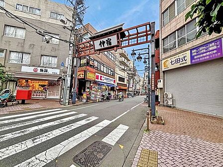 仲宿商店街 86m