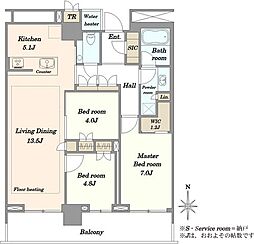 間取図画像 3LDK