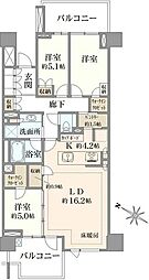 プラウド瀬田一丁目 3LDKの間取図画像