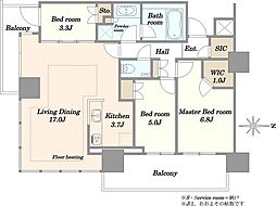 間取図画像 3LDK