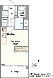 間取図画像 ワンルーム