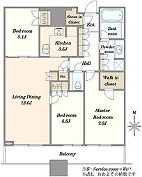 間取図画像 3LDK