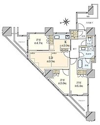 間取図画像 3LDK