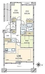 間取図画像 3LDK