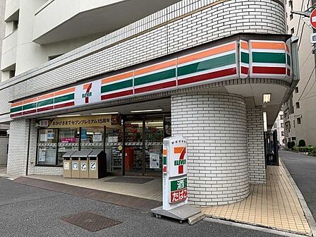 セブンイレブン 魚籃坂店 100m