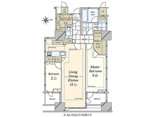 間取り 三田ガーデンヒルズイーストヒル 2階/-