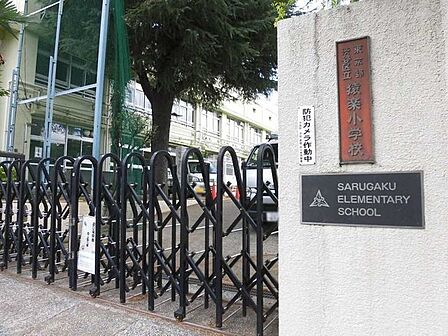 猿楽小学校 310m