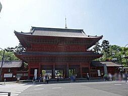 増上寺 1250m