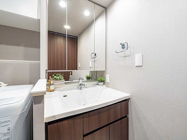 洗面 クレストラフィーネ旗の台 2階/-