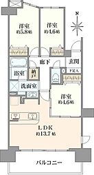 間取図画像 3SLDK