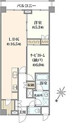 間取図画像 1SLDK