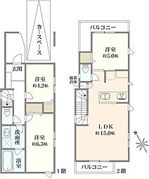 杉並区成田東2丁目新築戸建 B号棟