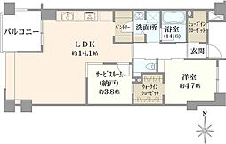 間取図画像 1SLDK