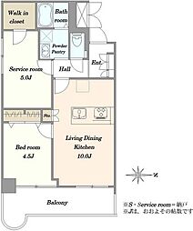 間取図画像 1SLDK