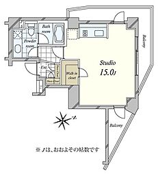 間取図画像 ワンルーム