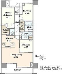間取図画像 3LDK