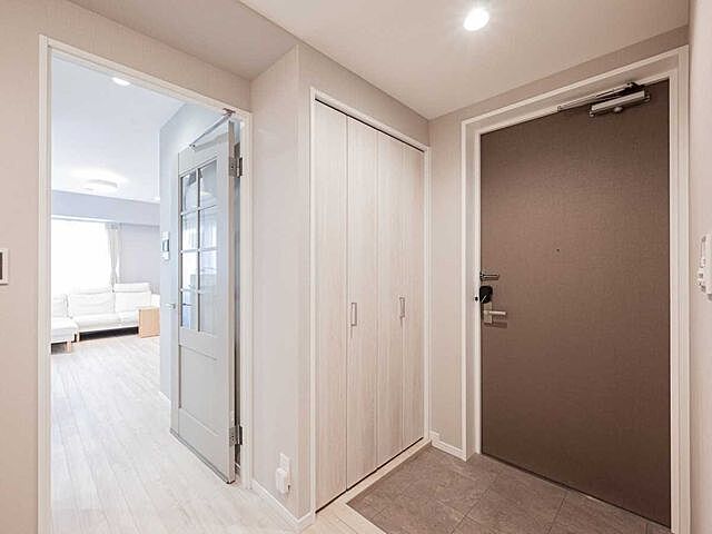 玄関 パーク・ハイム上池台 4階/-