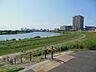 周辺：多摩川緑地 440m