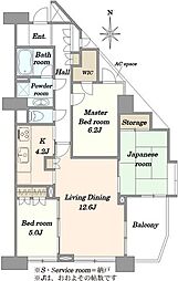 間取図画像 3LDK