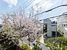 その他：敷地内の桜を望む眺め