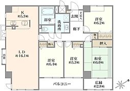 間取図画像 4LDK
