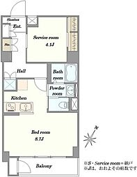 間取図画像 ワンルーム