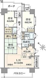 間取図画像 3SLDK